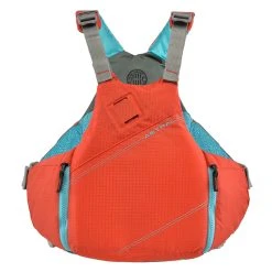 Astral YTV Lifejacket -Zhik Shop ASTYTV HotCoral Front aline
