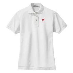 The Corinthians Association - Women's Cotton Polo -Zhik Shop COR102 WHT