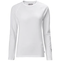 Musto Women's Evolution Sunblock Long Sleeve Tee 2.0 (MU81162) -Zhik Shop DGMU81162 WHT