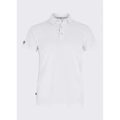 Dubarry Men's Menton Technical Polo (4033) -Zhik Shop DUB4033 WHT