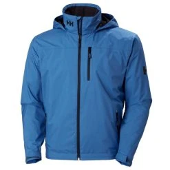 Helly Hansen Men's Crew Hooded Jacket (33875) -Zhik Shop HH33875 AZU