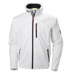 Helly Hansen Men's Crew Hooded Jacket (33875) -Zhik Shop HH33875 WHT