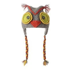 Knitwits Originals Crochet Owl Animal Hat (AK1054)