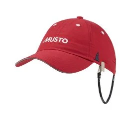 MUSTO ESSENTIAL FAST DRY CREW CAP (80032) -Zhik Shop MUal1390 true red 1