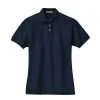 PORT AUTHORITY LADIES PIQUE KNIT POLO (L420) 1 PORT AUTHORITY LADIES PIQUE KNIT POLO (L420) -Zhik Shop PAL420 NVY