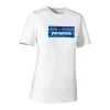 PATAGONIA WOMEN'S CAPILENE DAILY T-SHIRT - BRIDGE DESIGN 1 PATAGONIA WOMEN'S CAPILENE DAILY T-SHIRT - BRIDGE DESIGN -Zhik Shop POTS212B WHT