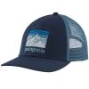 Patagonia Line Logo Ridge LoPro Trucker Hat (38285)
