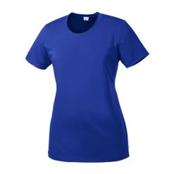 Sport-Tek Women's Competitor Short Sleeve Tee (LST350) -Zhik Shop STKLST350TrueRoyalFlatFront 337W