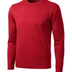 SPORT-TEK MEN'S LONG SLEEVE COMPETITOR TEE (ST350LS) -Zhik Shop STKST350LS RED