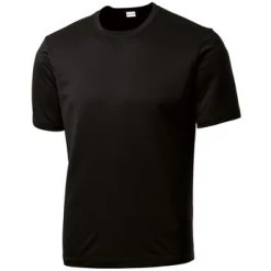 SPORT-TEK MEN'S COMPETITOR SHORT SLEEVE TEE (ST350) -Zhik Shop STKST350 BLK