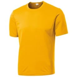 SPORT-TEK MEN'S COMPETITOR SHORT SLEEVE TEE (ST350) -Zhik Shop STKST350 GLD