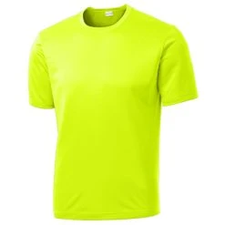 SPORT-TEK MEN'S COMPETITOR SHORT SLEEVE TEE (ST350) -Zhik Shop STKST350 NYEL