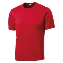 SPORT-TEK MEN'S COMPETITOR SHORT SLEEVE TEE (ST350) -Zhik Shop STKST350 RED