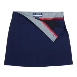 TEAM ONE NEWPORT WOMENS SCRAMBLER SKORT (64001N) -Zhik Shop TON64001 zipdetail