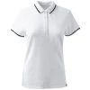 Gill Women's Crew Polo Shirt (CC014W) -Zhik Shop dgcc014w whi